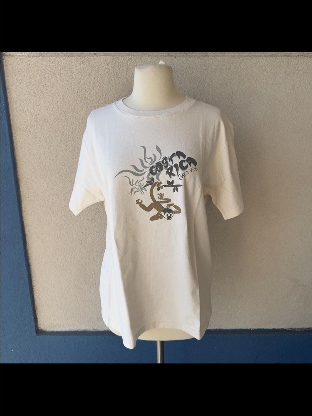 Y2K Costa Rica Monkey Tee
